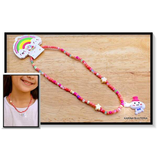 Colar Mianga Color Personagem LI4874