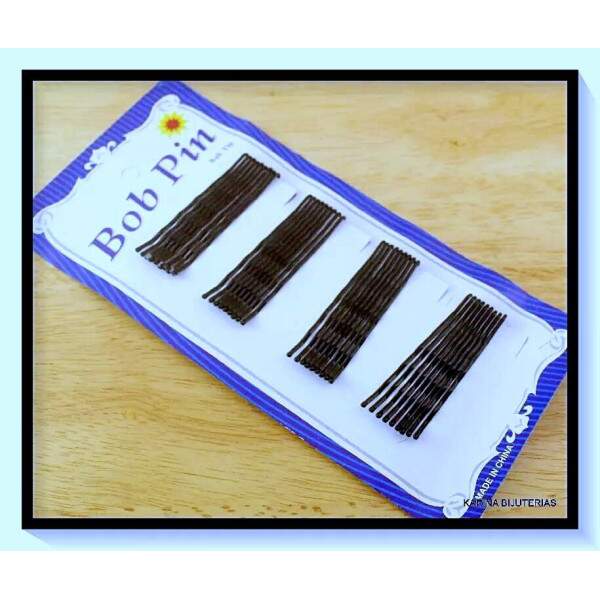 Cartela Com 36 Grampos Black CA6494