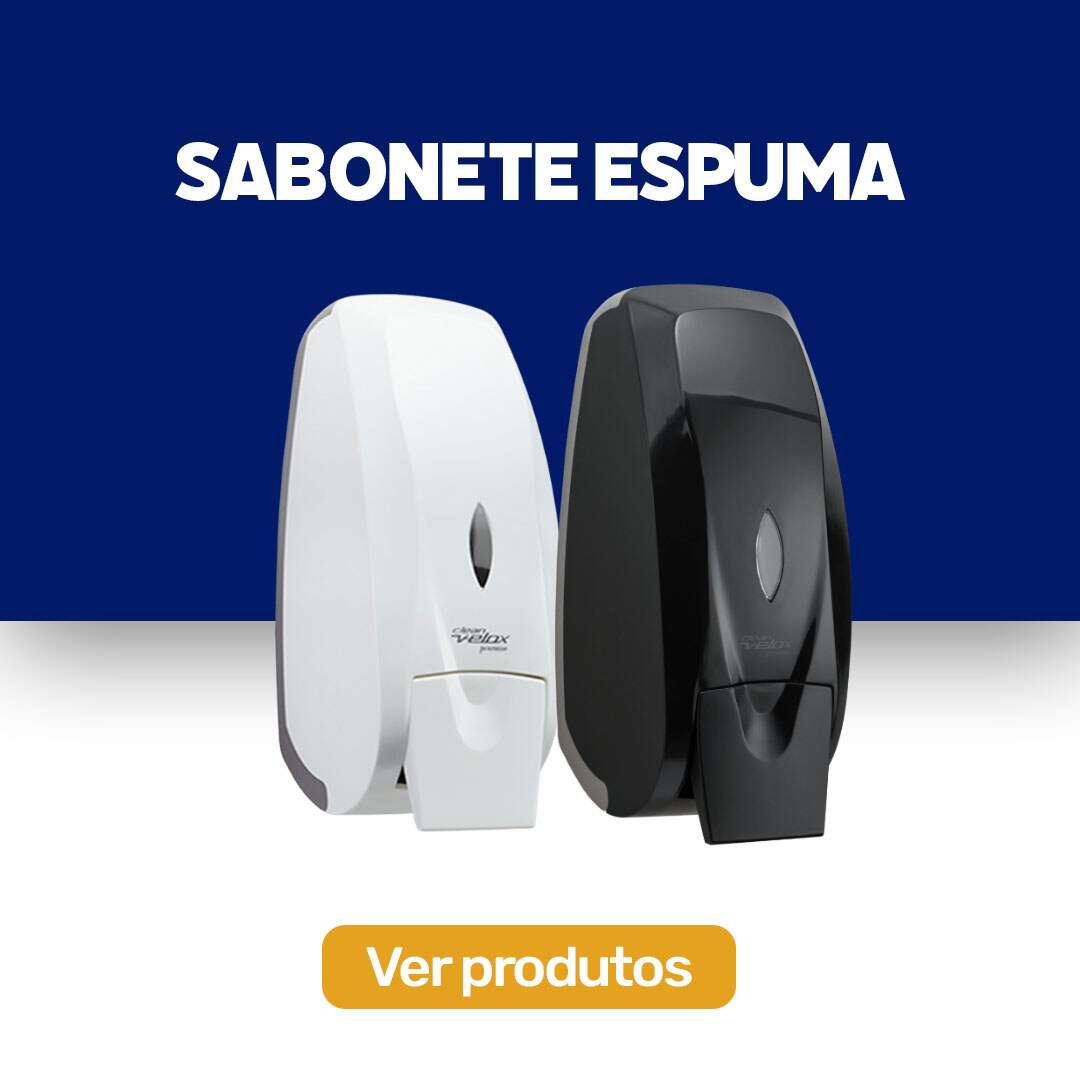 Dispensers de sabonete espuma.