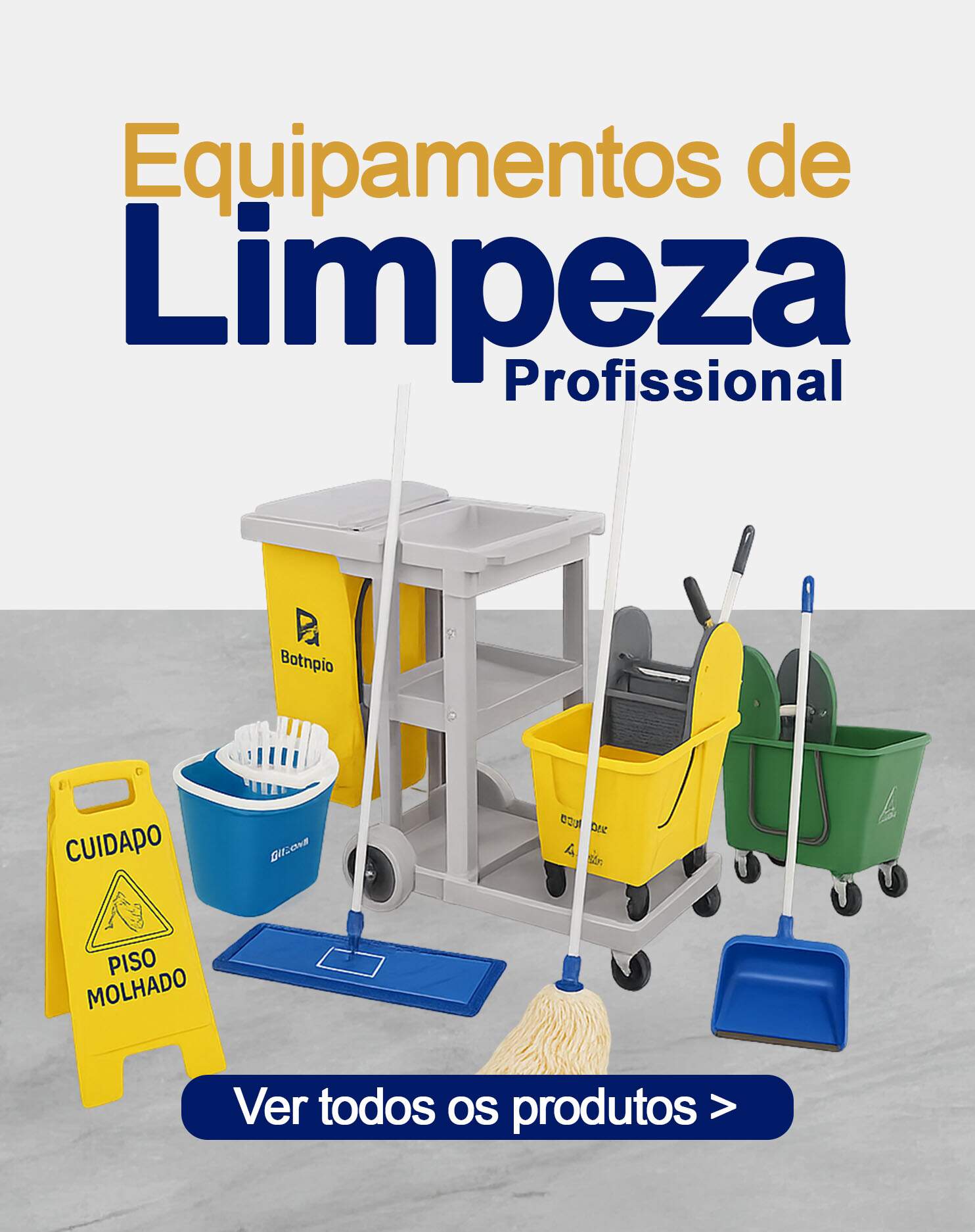 Equipamentos de limpeza