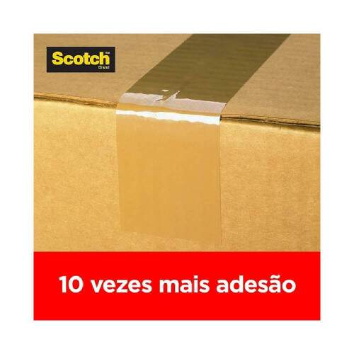 Fita de Empacotamento Marrom 45mmx45m Scotch - 3M