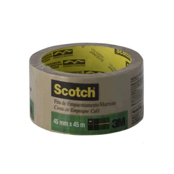 Fita de Empacotamento Marrom 45mmx45m Scotch - 3M