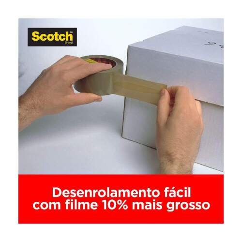 Fita de Empacotamento Transparente 45mmx45m Scotch 5802 - 3M