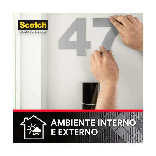 Fita Dupla Face Fixa Forte Fixao Extrema 24x2m 5kg - 3M