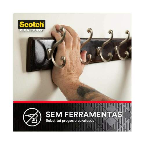 Fita Dupla Face Fixa Forte Fixao Extrema 24x2m 5kg - 3M