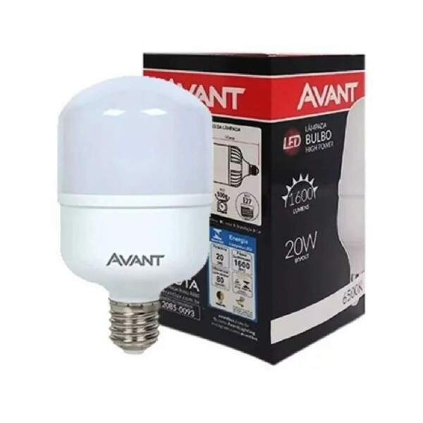 Lmpada Bulbo Hp Luz Branca Led 20W Bivolt - Avant