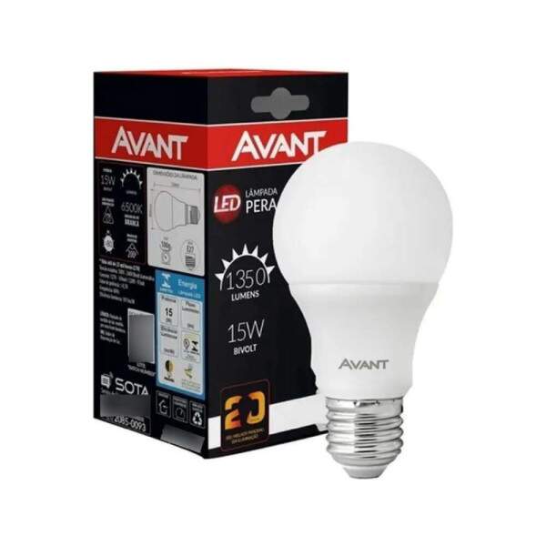 Lmpada Pera Led Branca Bivolt 15W - Avant