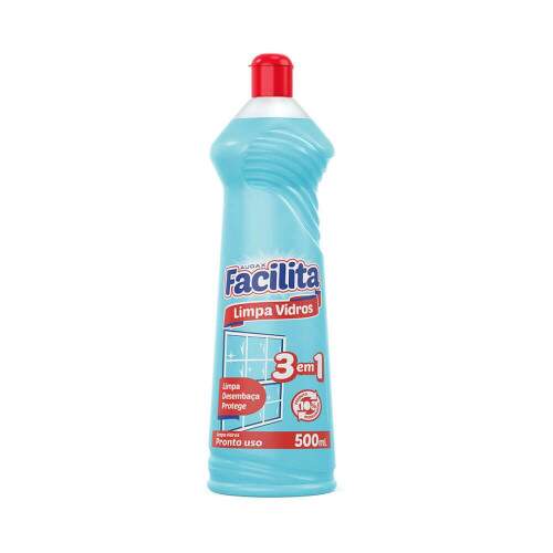 Limpa Vidro Facilita 500ml 109014 - Audax