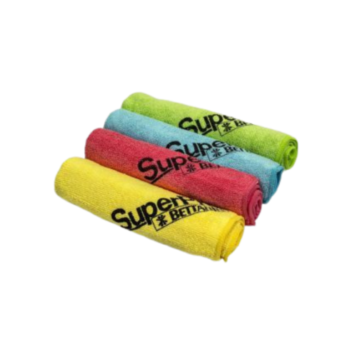 Pano Microfibra Multiuso 30X30cm Superpro com 4unid - SP9324