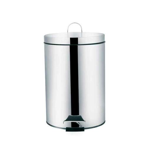 Lixeira Inox 20L C/ Pedal Linha gata - Mor