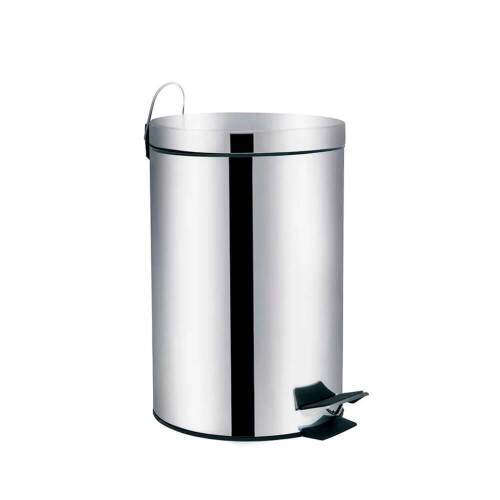 Lixeira Inox 20L C/ Pedal Linha gata - Mor