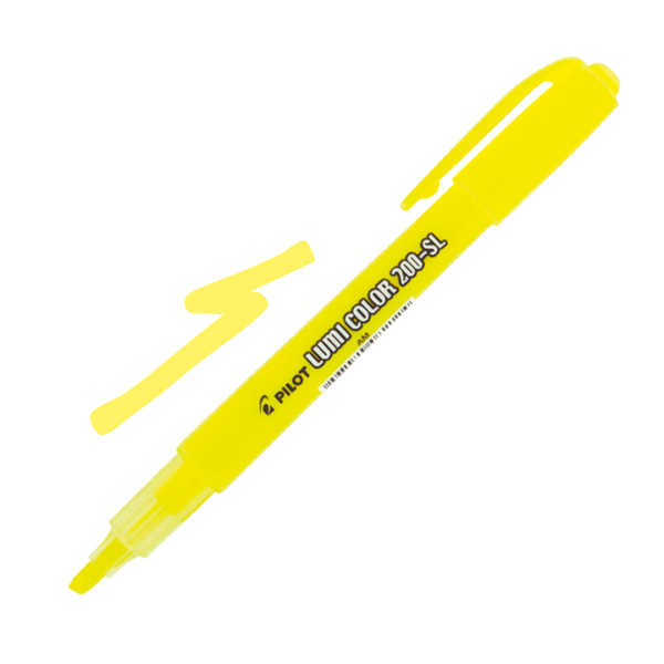 Marca Texto Amarelo Lumi Color 200-Sl Pilot