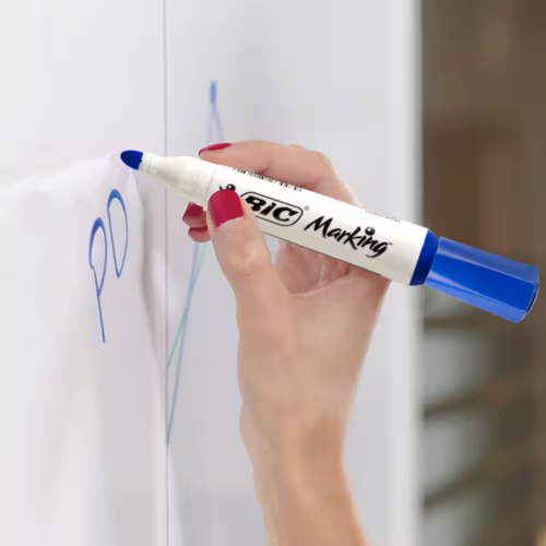 Marcador para Quadro Branco Recarreg�vel Azul - Bic