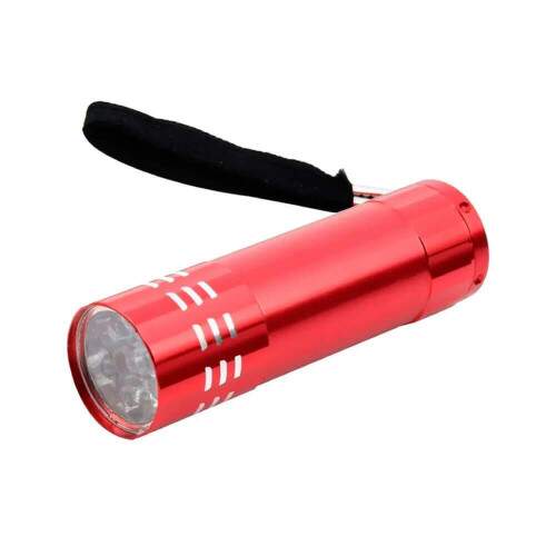 Mini Lanterna Alumnio 9 Leds Sortida ALL51113 - Alfacell