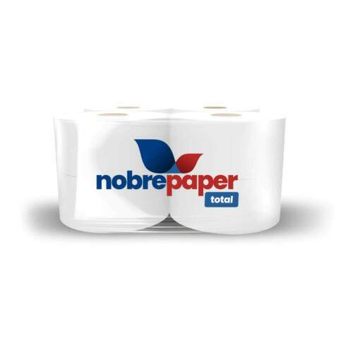 Papel Higinico Rolo Folha Simples 300m 8 Rolos 030016 - Nobrepaper
