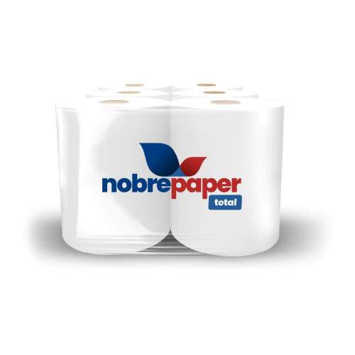 Papel Toalha Bobina Auto Corte 20x200m 6 Rolos 120030 - Nobrepaper