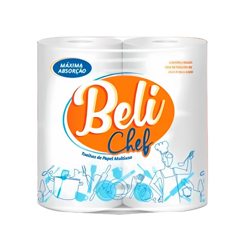 Papel Toalha Cozinha Beli Chef Pct/02 - Ref 25036