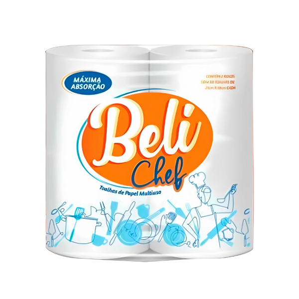 Papel Toalha Cozinha Beli Chef Pct/02 - Ref 25036