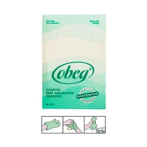 Refil Descarte de Absorvente Pct/25 - Obeg