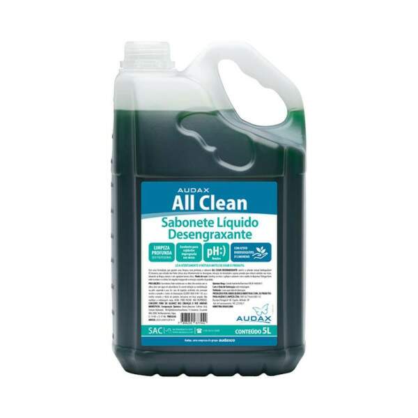 Sabonete Lquido Desengraxante 5L All Clean 111148 - Audax
