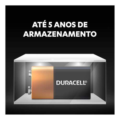 Bateria Alcalina 9V - Duracell