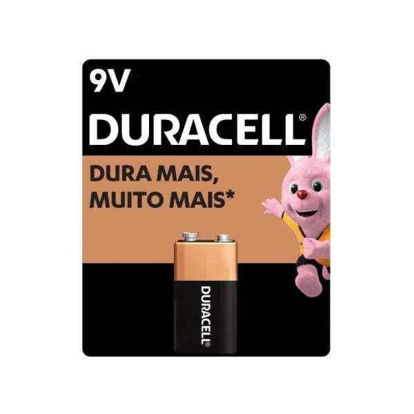 Bateria Alcalina 9V - Duracell