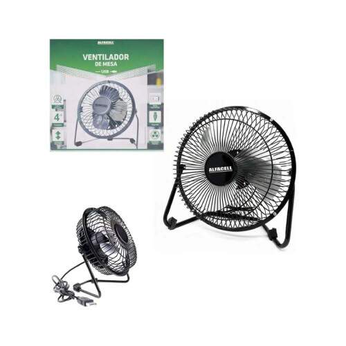 Ventilador de Mesa Para Computador e Notebook Usb AL12005 - Alfacell