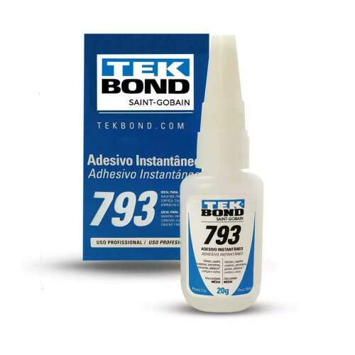 Cola Instantnea 793 Mdia Viscosidade 20g - Tekbond