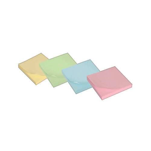 Bloco de Notas Adesivas Post-it Notefix 4 Cores 38x50mm 100 Folhas - 3M