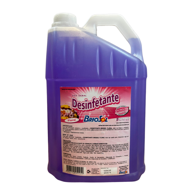 Desinfetante 5L Floral Briosol - 7230