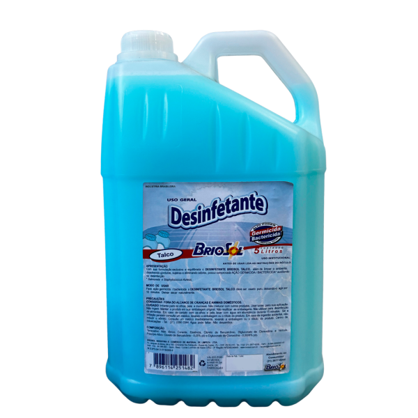 Desinfetante 5L Talco Briosol - 7170