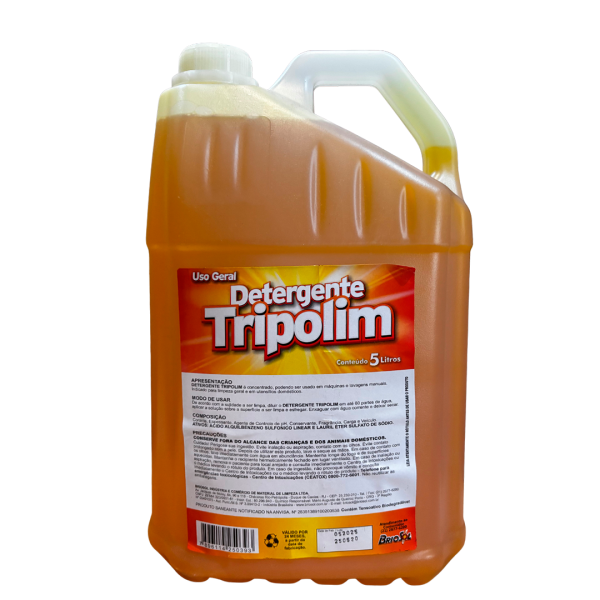 Detergente Neutro Tripolim Concentrado 5L - Briosol