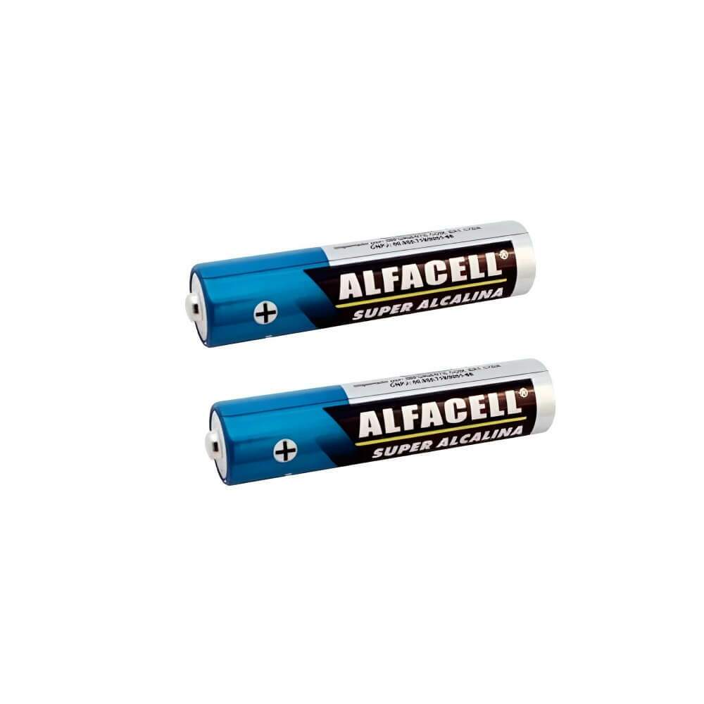 Pilha Super Alcalina AAA Blister C/ 2 Un - Alfacell