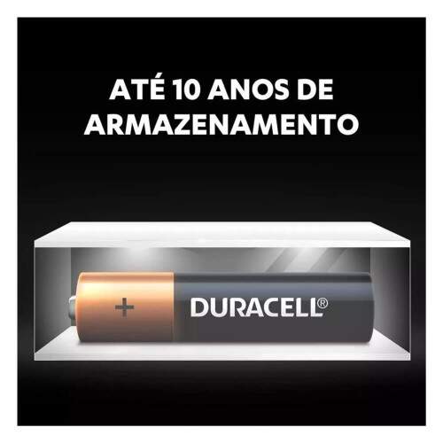 Pilha Alcalina AAA Palito C/2 - Duracell