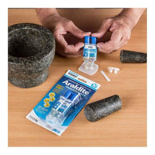 Cola Araldite Epxi Transparente 6g Seringa Blister - Tekbond