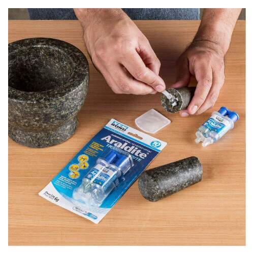 Cola Araldite Epxi Transparente 6g Seringa Blister - Tekbond