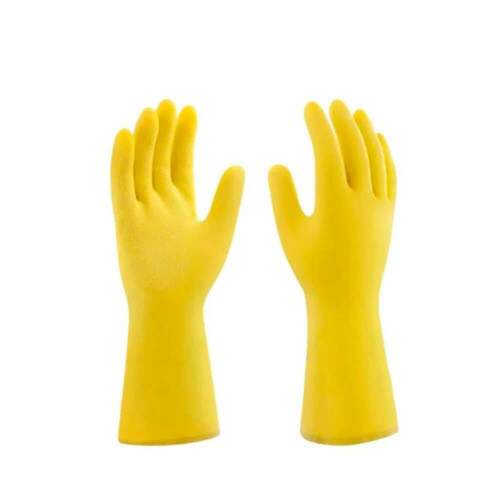 Luva Lat�x Multiuso Amarela Grande - Inoven
