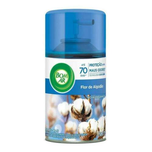 Bom Ar Freshmatic Refil Algodo Air Wick 250Ml