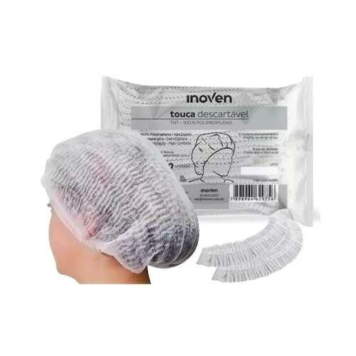 Touca Capilar Tnt Descartvel Pct/100 - Inoven