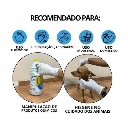 Luva L�tex Industrial Com P� PP Cx/100 - Bompack