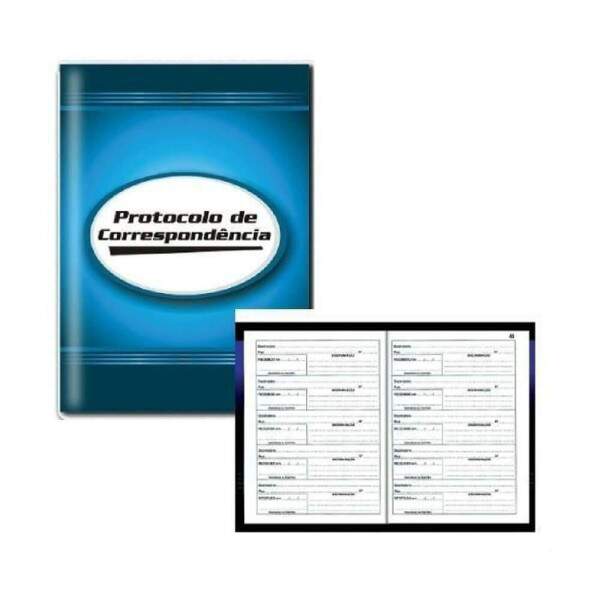 Livro Protocolo de Correspondncia 1/4 104 Folhas - So Domingos