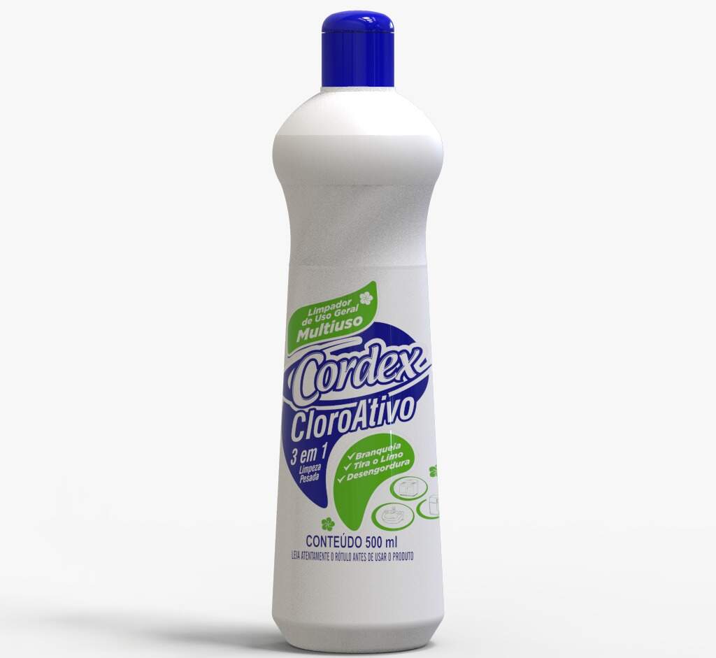 Limpador 500ml Mult 3 em 1 Cloro Squeeze Cordex - 1157 Cloro