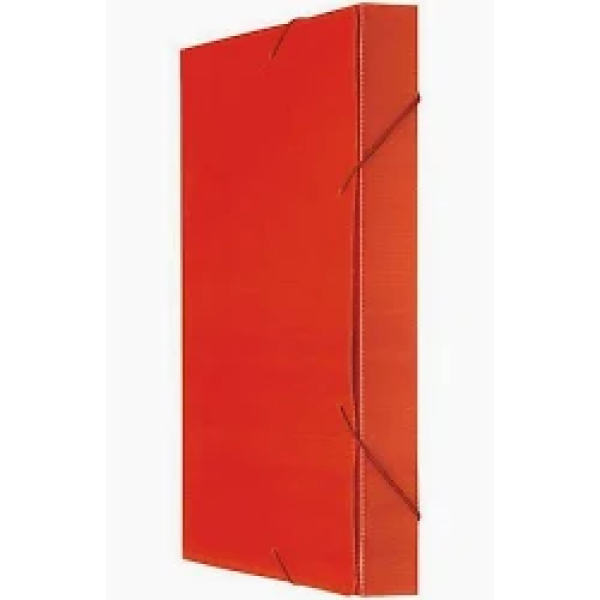 Pasta Polionda Aba Elstica Ofcio 2cm Vermelho Polibras - 20207