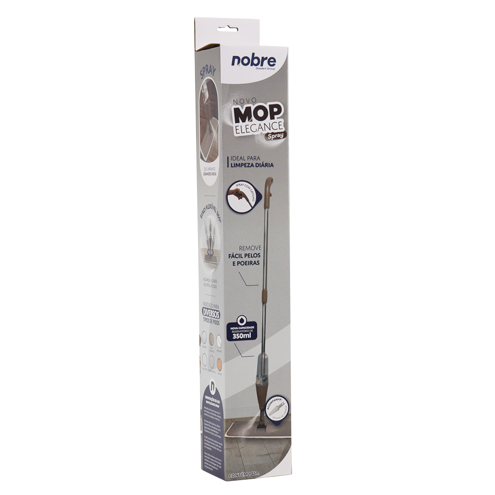Mop Spray Elegance Com Reservat�rio 350ml, Borrifa Limpa e Seca Nobre - 38918