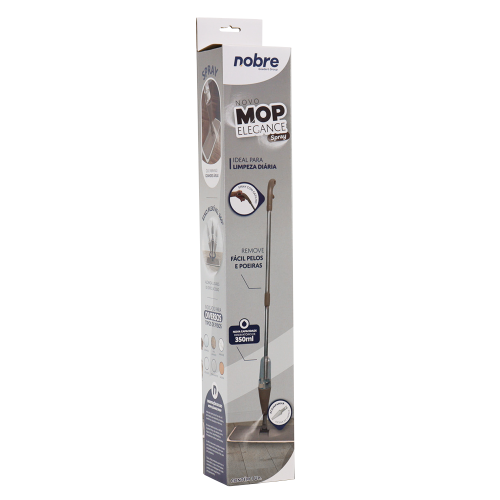 Mop Spray Elegance Com Reservat�rio 350ml, Borrifa Limpa e Seca Nobre - 38918