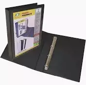 Pasta Fichário A4 4 Argolas 40mm Preto Personalite Revestido Com