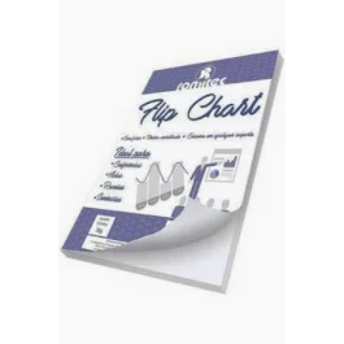 Bloco Para Flip Chart 65x95cm Com 50Fls Romitec - 4457