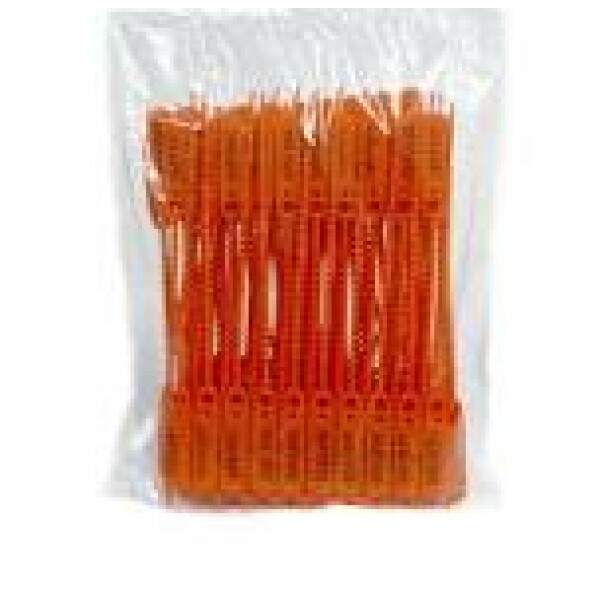 Lacre Numerado Para Malote Laranja 16Cm c/100Unid
