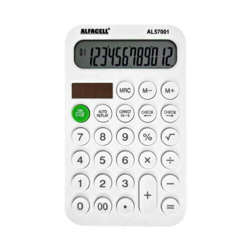 Calculadora de Mesa 12 Dgitos Sortida 57001 - Alfacell