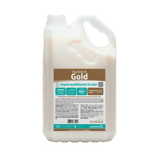 Cera Gold Impermeabilizante Incolor 5L 103057 - Audax